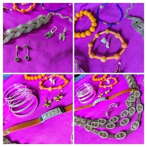 Lot Of 17 Pieces Women’s Fashion Jewelry Set